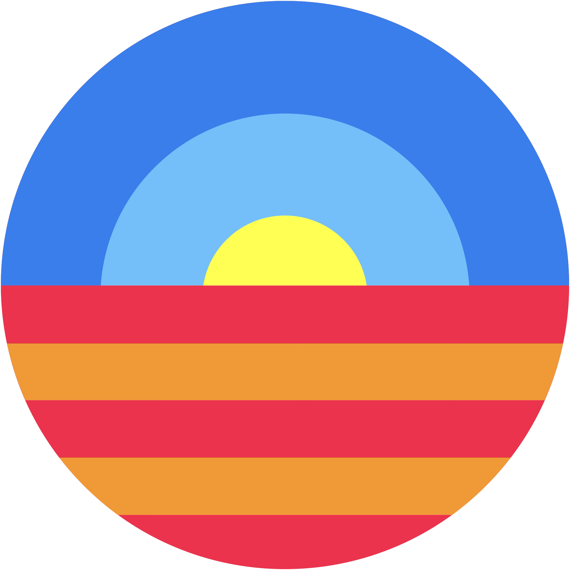 Sunset tide #DreamAgain logomark example